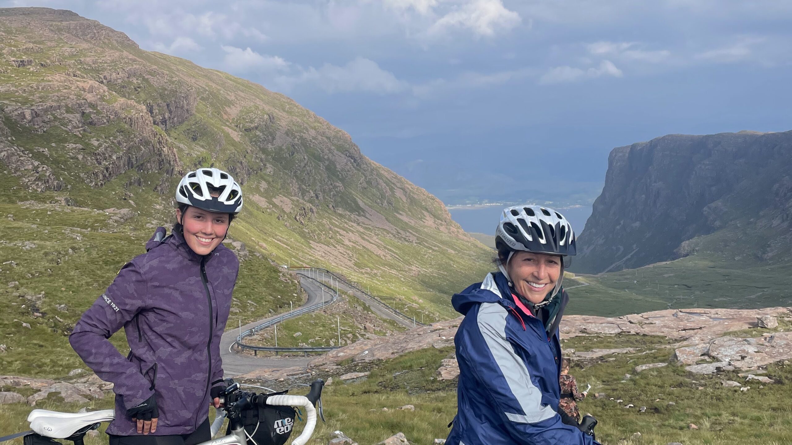 Views from the top of Bealach na Ba