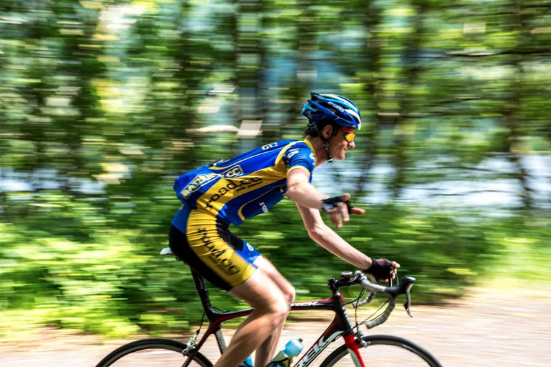 Felix Riding during JOGLE in 2014