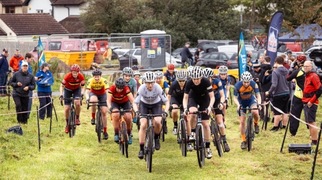 Action from the Western Cyclo-cross League 2023/24 - Round 1 in Frome, Somerset.